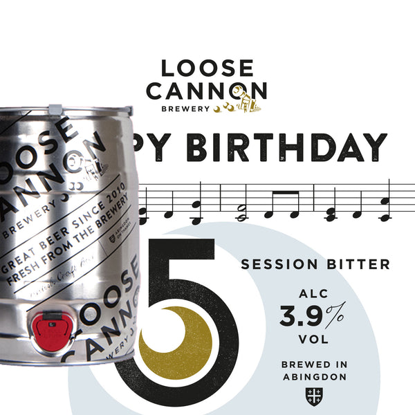 5 Litre Hoppy Birthday